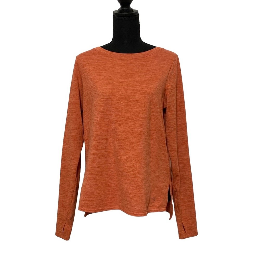 Orange Long Sleeve Shirt S